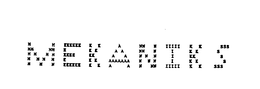 MEKANIKS trademark