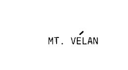 MT. VELAN trademark