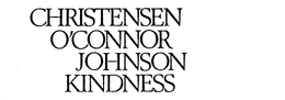 CHRISTENSEN O'CONNOR JOHNSON KINDNESS trademark