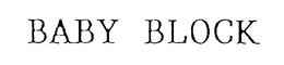 BABY BLOCK trademark