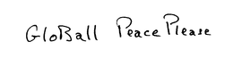 GLOBALL PEACE PLEASE trademark