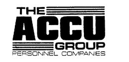 THE ACCU GROUP PERSONNEL COMPANIES trademark