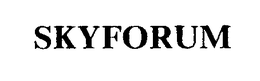 SKYFORUM trademark