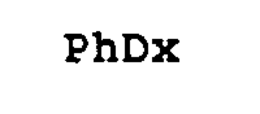 PHDX trademark
