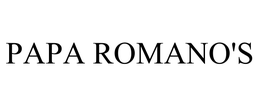 PAPA ROMANO'S trademark