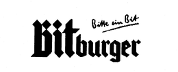 BITBURGER BITTE EIN BIT trademark