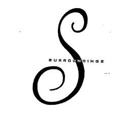 S SURROUNDINGS trademark