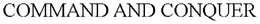 COMMAND AND CONQUER trademark