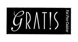 GRAT!S FAT FREE CUISINE trademark