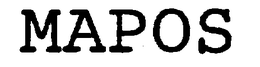 MAPOS trademark