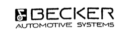 BECKER AUTOMOTIVE SYSTEMS trademark