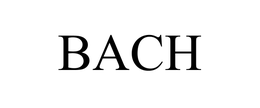 BACH trademark