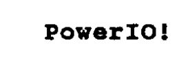 POWERIO! trademark