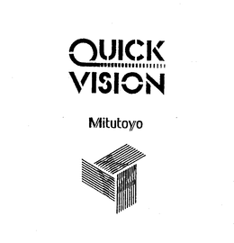 YXZ QUICK VISION MITUTOYO trademark