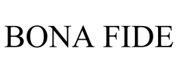 BONA FIDE trademark