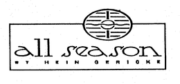 ALL SEASON BY HEIN GERICKE trademark