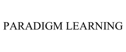 PARADIGM LEARNING trademark
