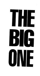 THE BIG ONE trademark