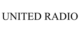 UNITED RADIO trademark