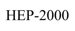 HEP-2000 trademark