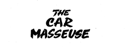 THE CAR MASSEUSE trademark