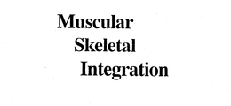 MUSCULAR SKELETAL INTEGRATION trademark