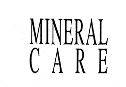MINERAL CARE trademark