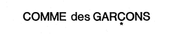 COMME DES GARCONS trademark