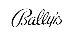 BALLY'S trademark