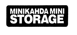MINIKAHDA MINI STORAGE trademark