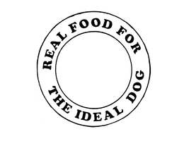 REAL FOOD FOR THE IDEAL DOG trademark