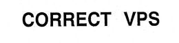 CORRECT VPS trademark