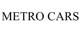 METRO CARS trademark