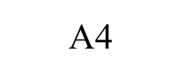 A4 trademark