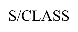 S/CLASS trademark