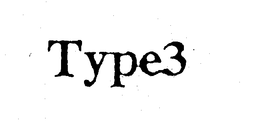 TYPE3 trademark