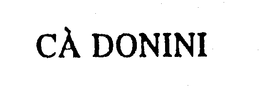 CA DONINI trademark