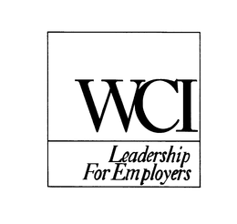 WCI LEADERSHIP FOR EMPLOYERS trademark