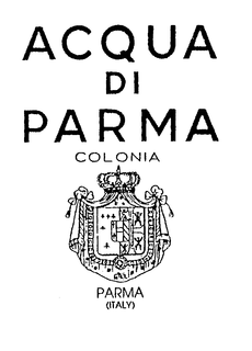 ACQUA DI PARMA COLONIA PARMA (ITALY) trademark