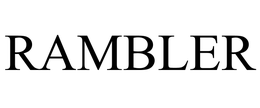 RAMBLER trademark