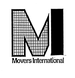 MI MOVERS INTERNATIONAL trademark