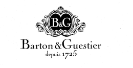 B&G BARTON & GUESTIER DEPUIS 1725 trademark
