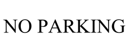 NO PARKING trademark