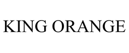 KING ORANGE trademark