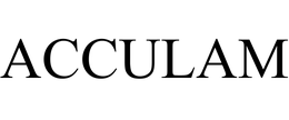 ACCULAM trademark