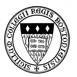 SIGILLUM COLLEGII REGIS BOSTONIENSIS VIA VERITAS VITA trademark