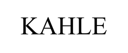 KAHLE trademark