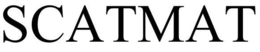 SCATMAT trademark