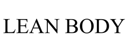 LEAN BODY trademark