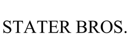 STATER BROS. trademark